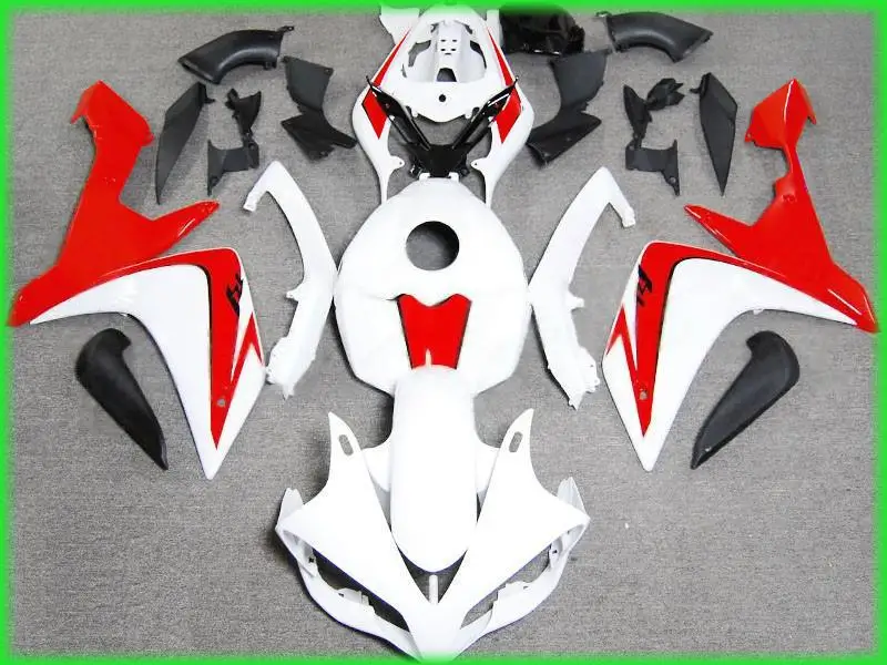 Набор обтекателей для YAMAHA YZFR1 07 08 YZF R1 2007 2008 красный черный YZF1000 yzfr1 ABS литьевая