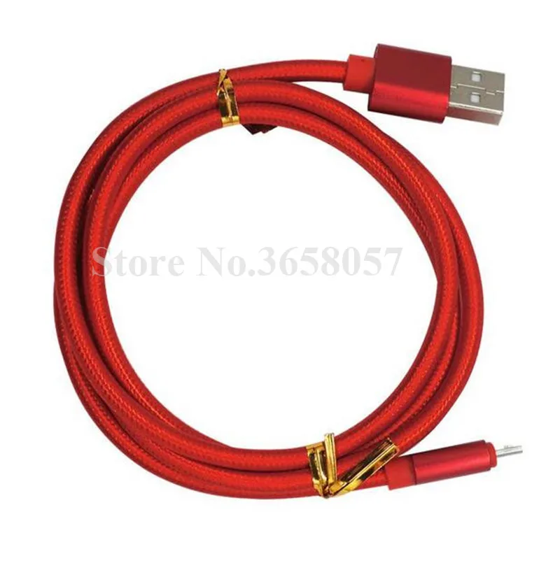 100 шт. 1 м 2 3 10 футов прочный плетеный нейлоновый зарядный кабель Micro USB шнур для