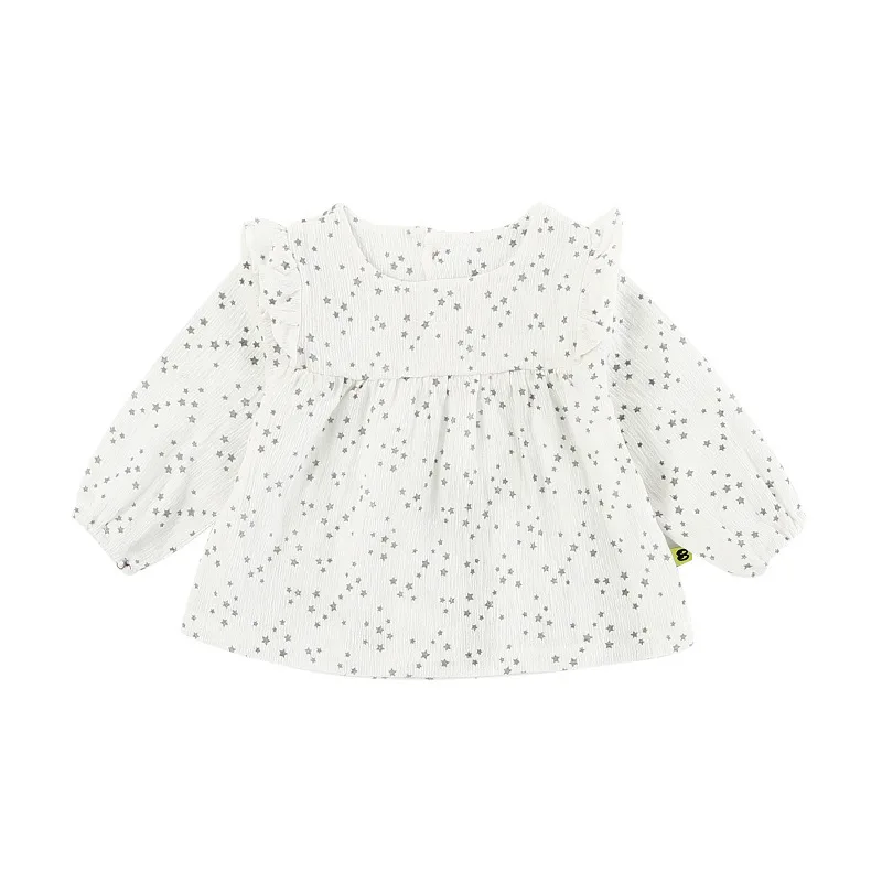 Весна 2019 рубашка для девочек Модная одежда с милой звездой | Мать и ребенок