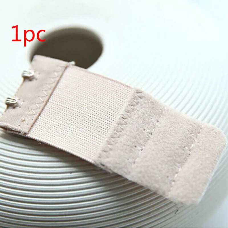 nude 1pc 1/3/5 PcsWomen 2 ряда 2 крючка бюстгальтер расширитель бюстгальтеры туфли с ремешком и пряжкой нижнее белье швейные инструменты Аксессуары для нижнего белья - Цвет: nude 1pc