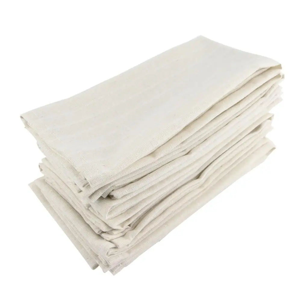12-CJ002-4343Beige Набор салфеток из ткани 12 43x43 см, хлопковые льняные салфетки, Столовые Салфетки - Цвет: 12-CJ002-4343Beige