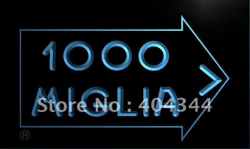 

LG219- Mille Miglia Racing LED Neon Light Sign