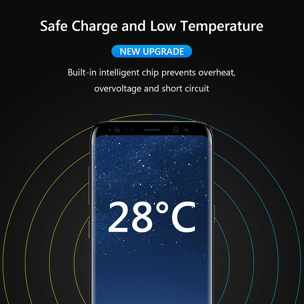 TIEGEM 10 W Qi Беспроводной Зарядное устройство для iPhone 8 Plus X быстро зарядки USB samsung Galaxy