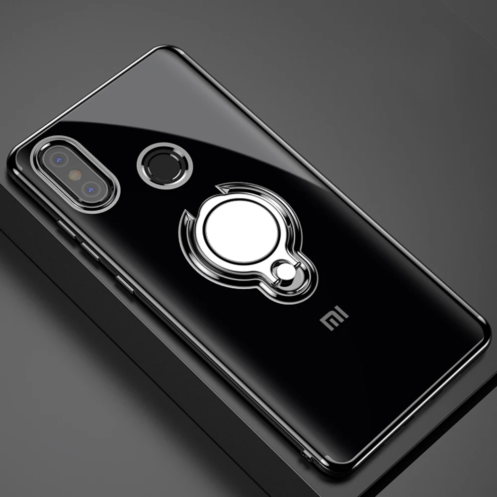 Автомобильный магнитный держатель OTAO чехол для телефона Xiaomi Mi 8 Lite SE Pro Max 3
