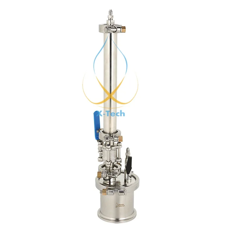 Экстрактор BHO kit 45g Закрытый контур герметичные Экстракторы из нержавеющей стали