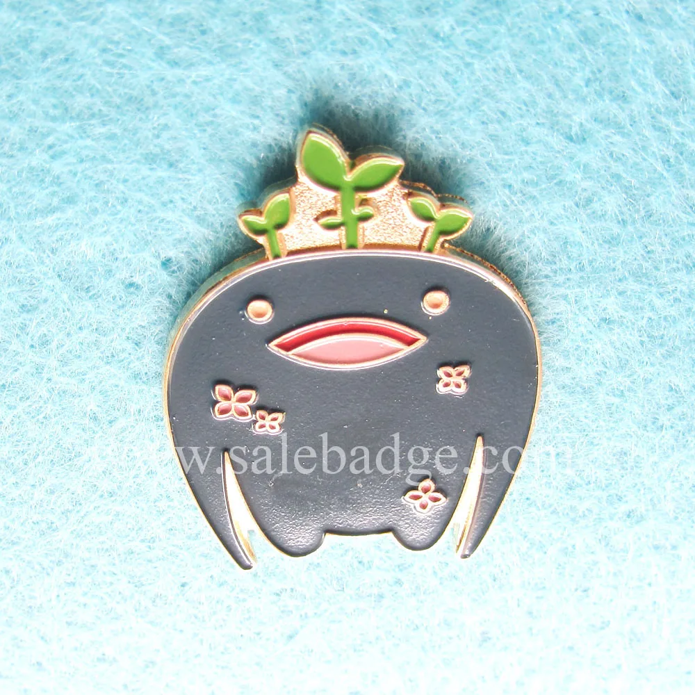 Изготовленный На Заказ отворот булавка Милая синяя лошадь Высокое качество