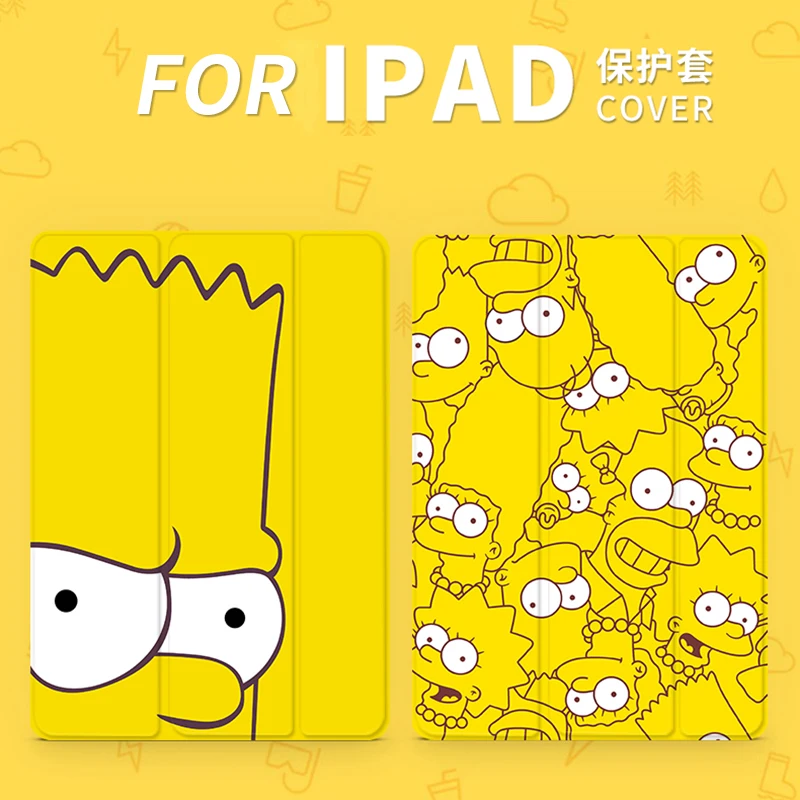 Мультяшный комикс PU кожаный чехол флип для iPad Pro9.7 &quot10 5 12 9 Air Air2 Mini 1 2 3 4 планшет