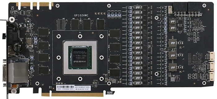 Полностью закрывающий блок графической карты BARROW для красочных игр GTX1080Ti Vulcan X