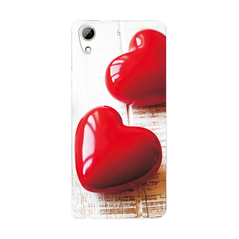 W73 5," чехол для htc 626 628 626 w 626G Desire 628 чехол с принтом Сердце для задней панели телефона чехол для Fundas htc 626 628 Capas оболочка заднего бампера - Цвет: W73