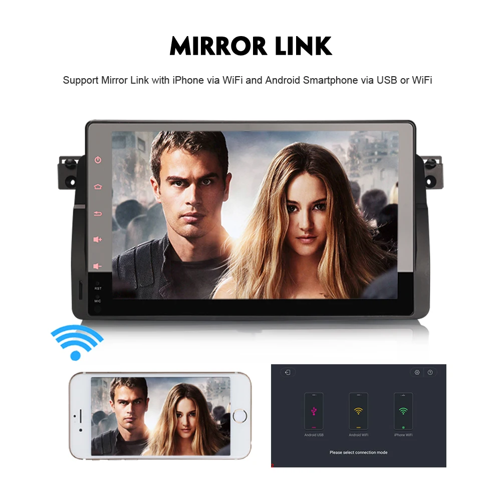 Автомагнитола 9 дюймов Android 8 0 Восьмиядерный автомобильный стерео DAB +