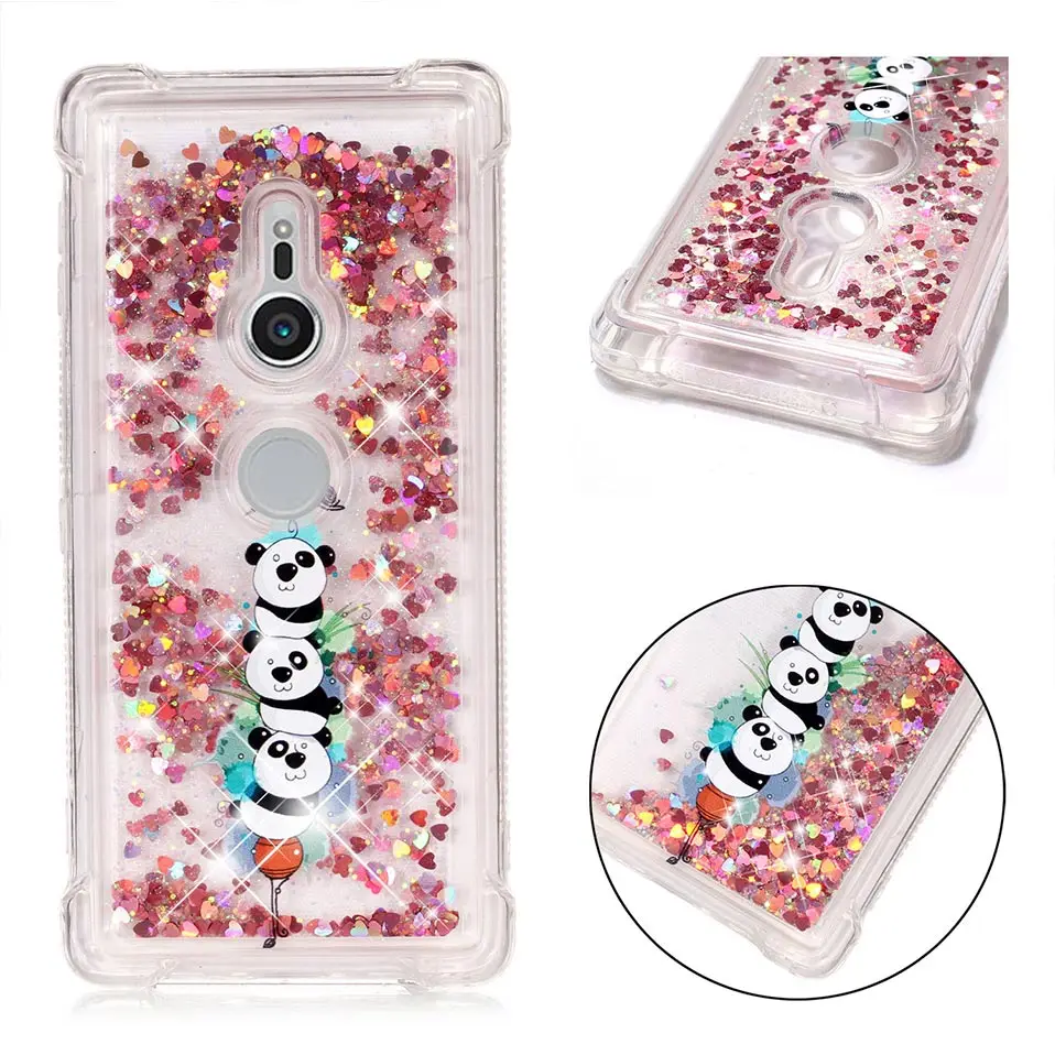 Three bear protection shells For Sony Xperia X22 L2 XA2 XA1 Compact phone case TPU Funda Back Covers |