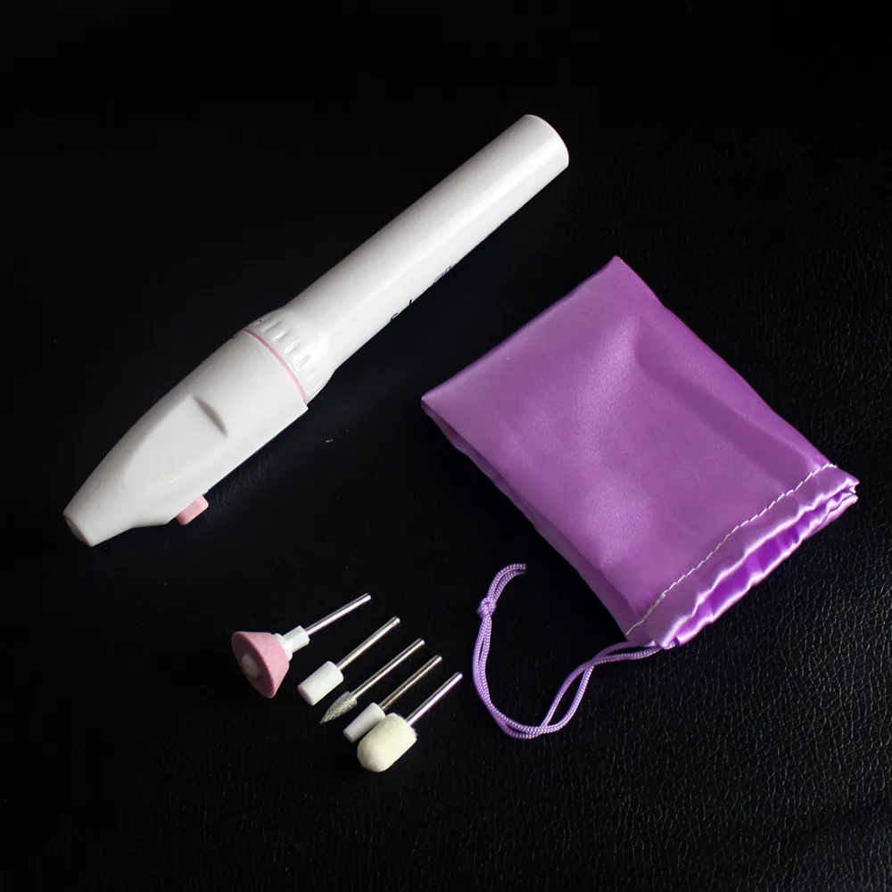 Фрезер Электрический для маникюра и дизайна ногтей салонный с аккумулятором