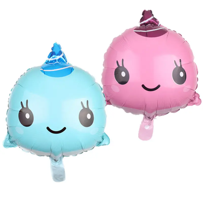 XXPWJ Новый narwhal алюминиевый пленочный воздушный шар Детский праздник детский день