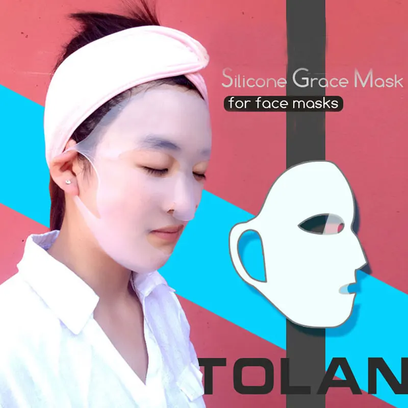 1 шт. новая силиконовая маска для лица повторное использование крышки