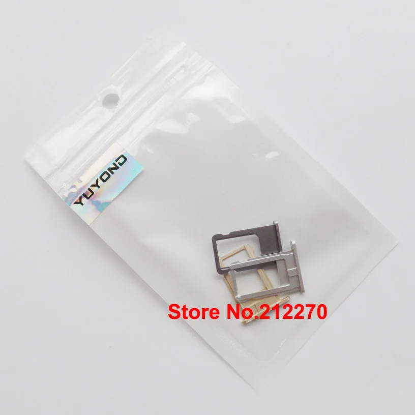 YUYOND оригинальный новый лоток для Sim карты Nano слот Держатель запасные части iPhone 6 4 7