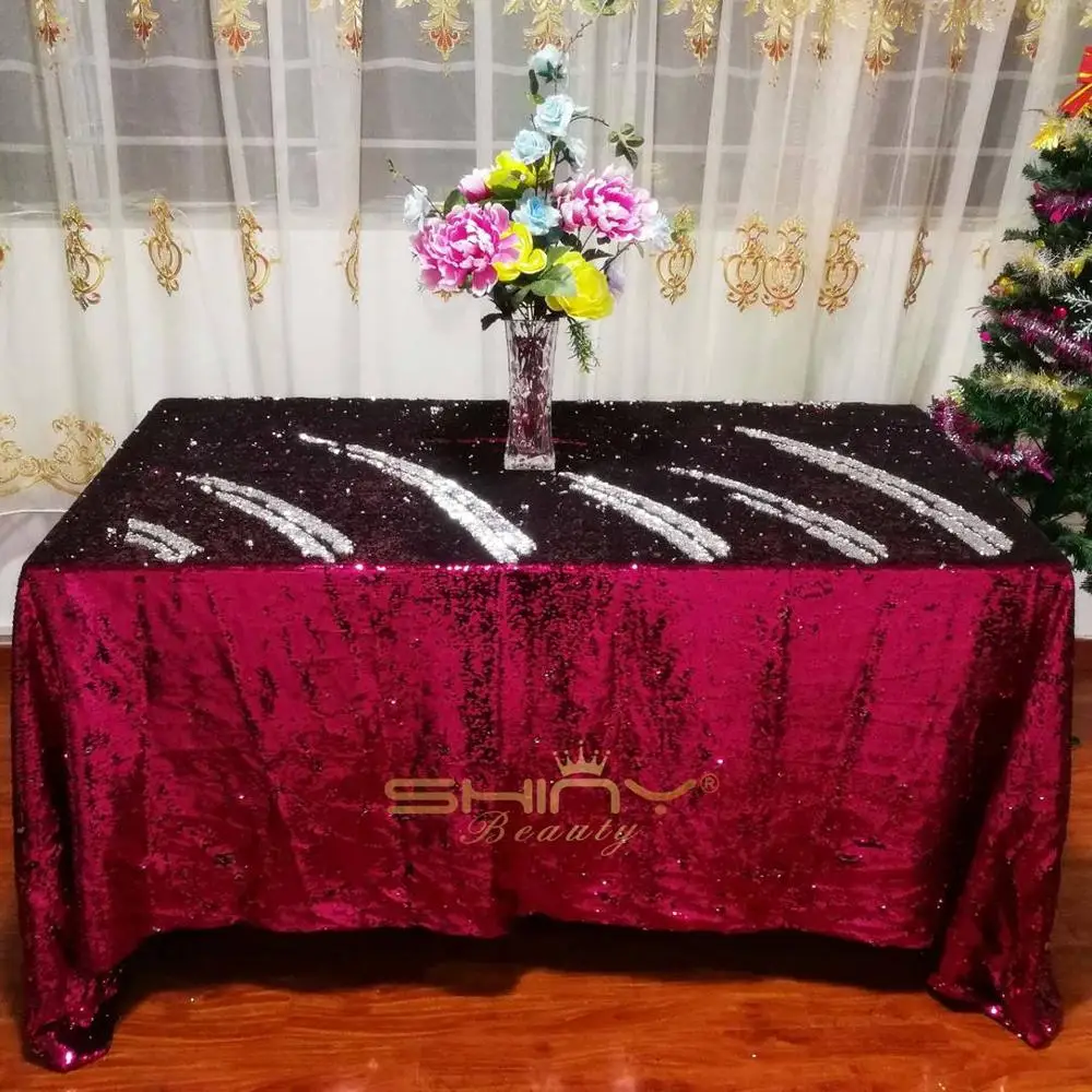 225*330 см скатерть с золотыми блестками из полиэстера/нейлоновой ткани для отеля
