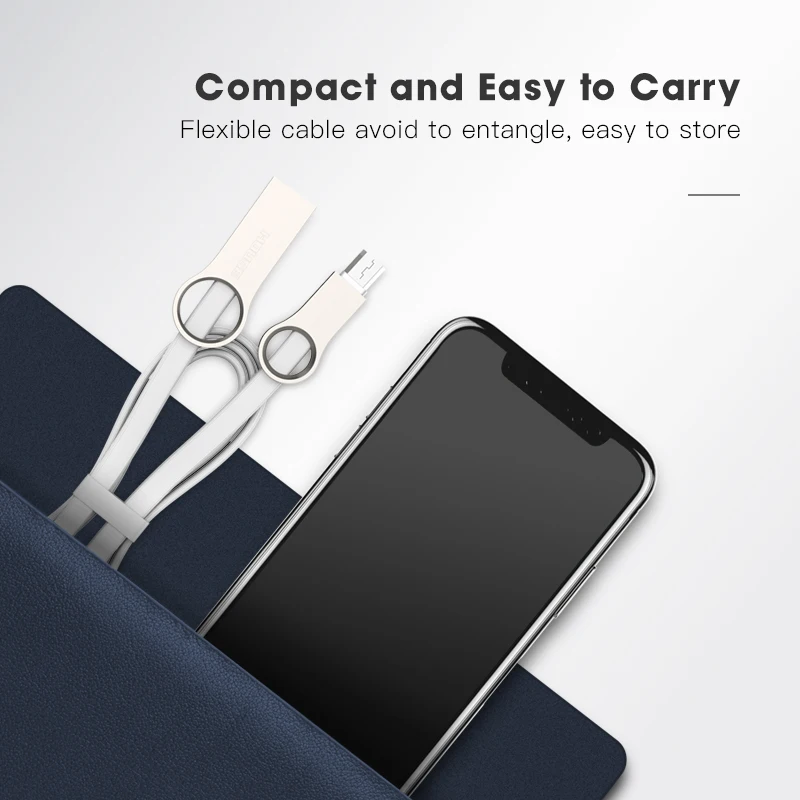 WST кабель передачи данных для быстрой зарядки Micro USB для samsung Xiaomi LG huawei Android телефон USB короткий длинный шнур зарядного устройства 1 м дизайн