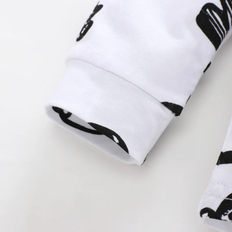 Одежда для новорожденных мальчиков и девочек осень 2018 футболка + штаны одежда