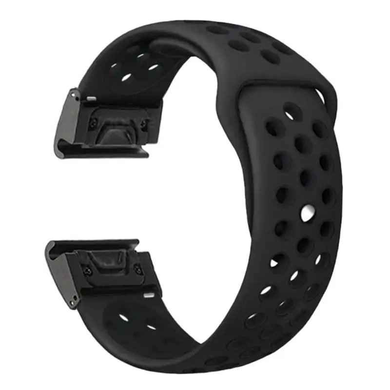 YOOSIDE Fenix 6X браслет 26 мм Quick Fit водонепроницаемые часы с силиконовым корпусом ремешок для Garmin Fenix 3/Fenix 5X/5X Plus/D2 Delta PX
