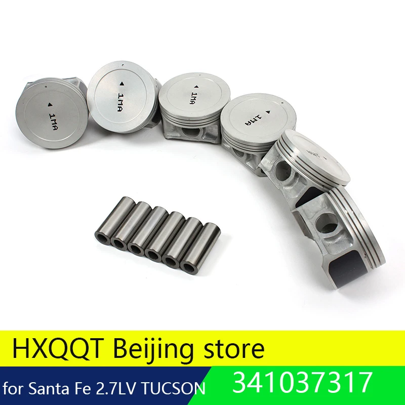 Комплект кольцевых поршней двигателя для Kia 2001-2006 Santa Fe 2341037317 л OEM 230403E001 Hyundai Tucson