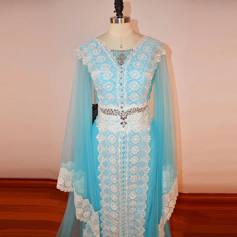 LORIE марокканский кафтан арабский v образный вырез длина в пол с длинным рукавом и