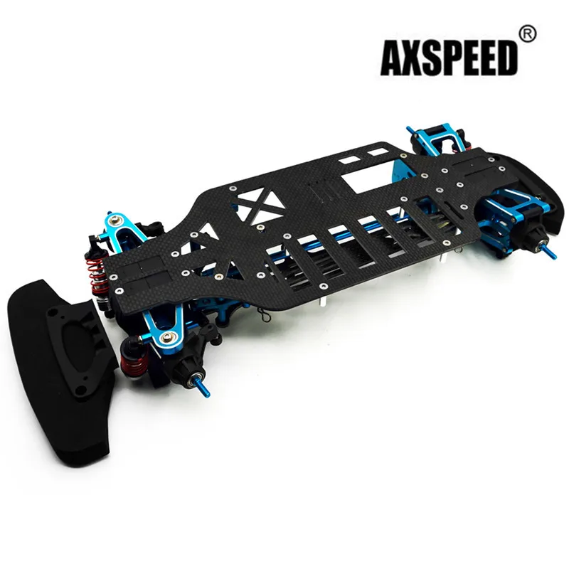 Новейший сплав карбоновый вал привод 1/10 RC туристическая Автомобильная рама