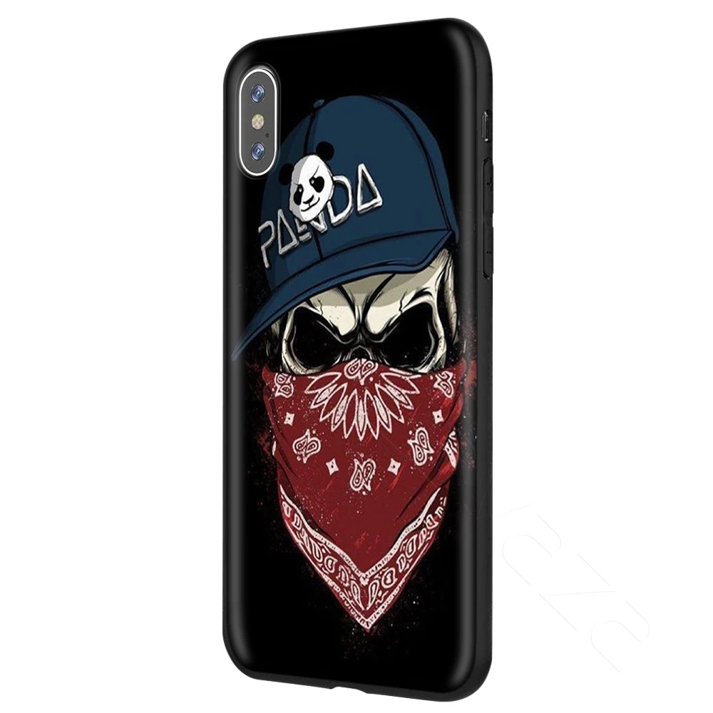 8 Чехол Lavaza Swag Гангстер обезьяна череп бандана для iPhone 11 Pro XS Max XR X 8 7 6 6S Plus 5 5S se - Цвет: 8