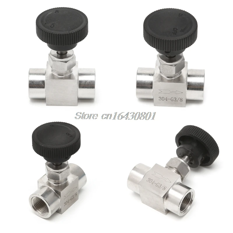 Клапан из нержавеющей стали 304 с внутренней резьбой BSP 1/2 &quot1/4&quot 1/8 &quot3/8&quot