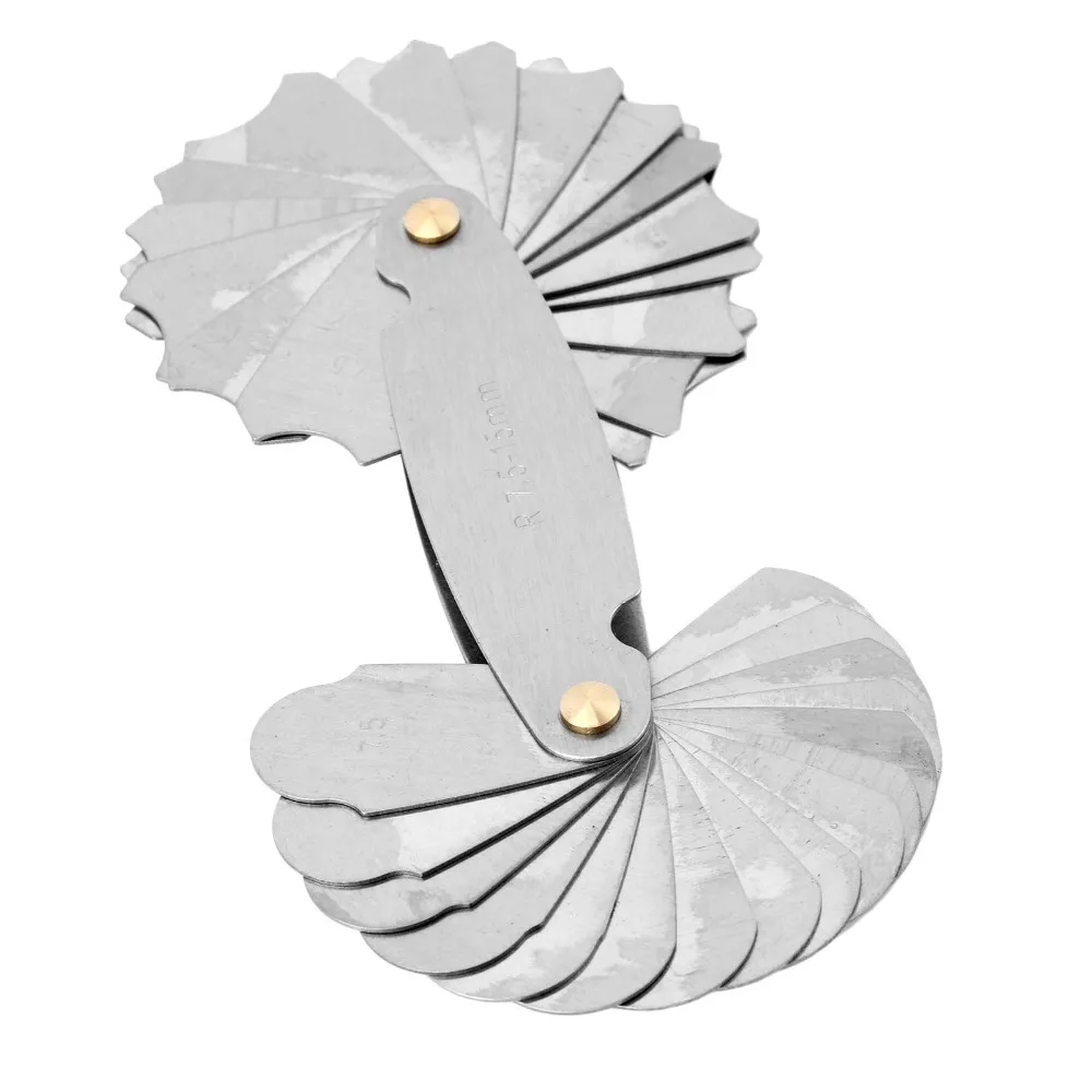 4 шт. радиус набор датчиков R1-6.5/R7-14.5/R15-25/R26-80mm из нержавеющей стали измерительные приборы