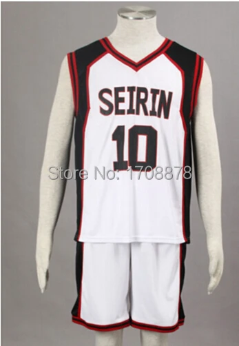 6 стилей куроко но басуке сейрин баскетбольная форма косплей костюм номер 4 7 10 11 16