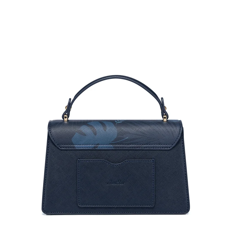 JUST STAR женские Сумки из искусственной кожи Дамский модный цветок Печать Tote