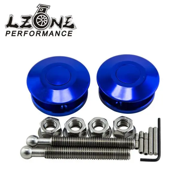 LZONE ГОНКИ-Универсальная Кнопка Заготовки Замок Капота Комплект Зажим