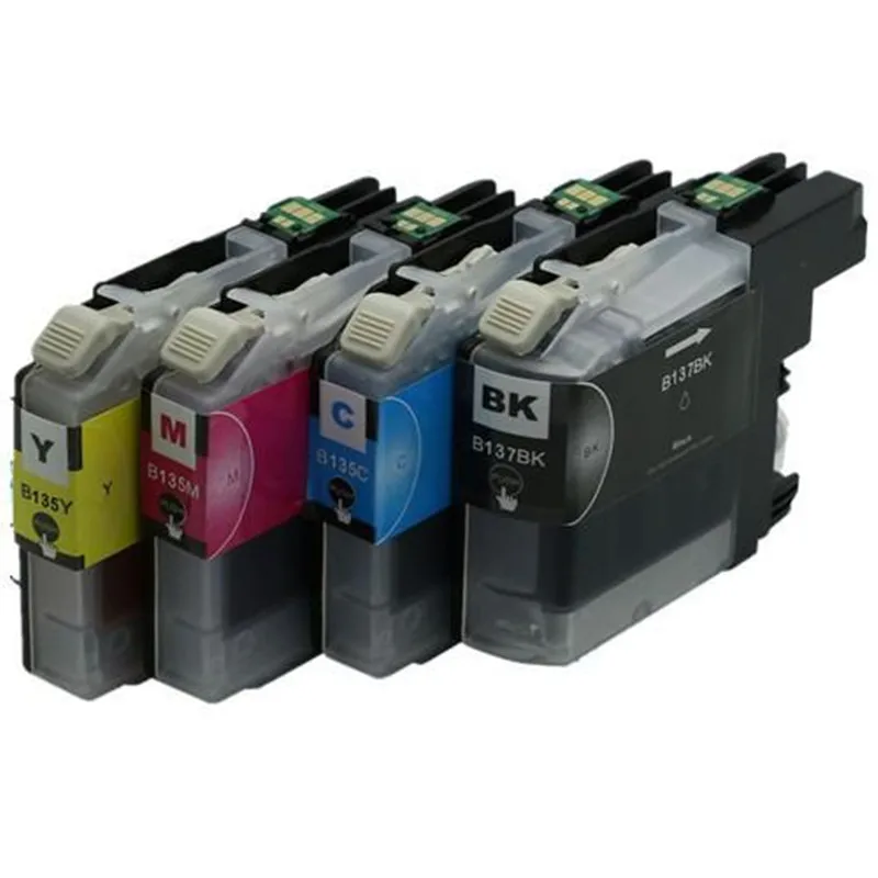 Запасные чернильные картриджи LC137 LC135 LC-137 LC 137 XL LC1137XL для MFC J4410DW J4510DW J4710DW DCP J4110DW |