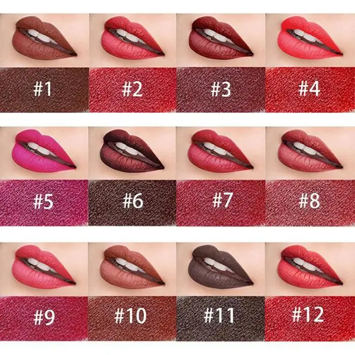 Шт. 1 шт. увлажняющий губная помада длительный Гладкий макияж Соблазнительная