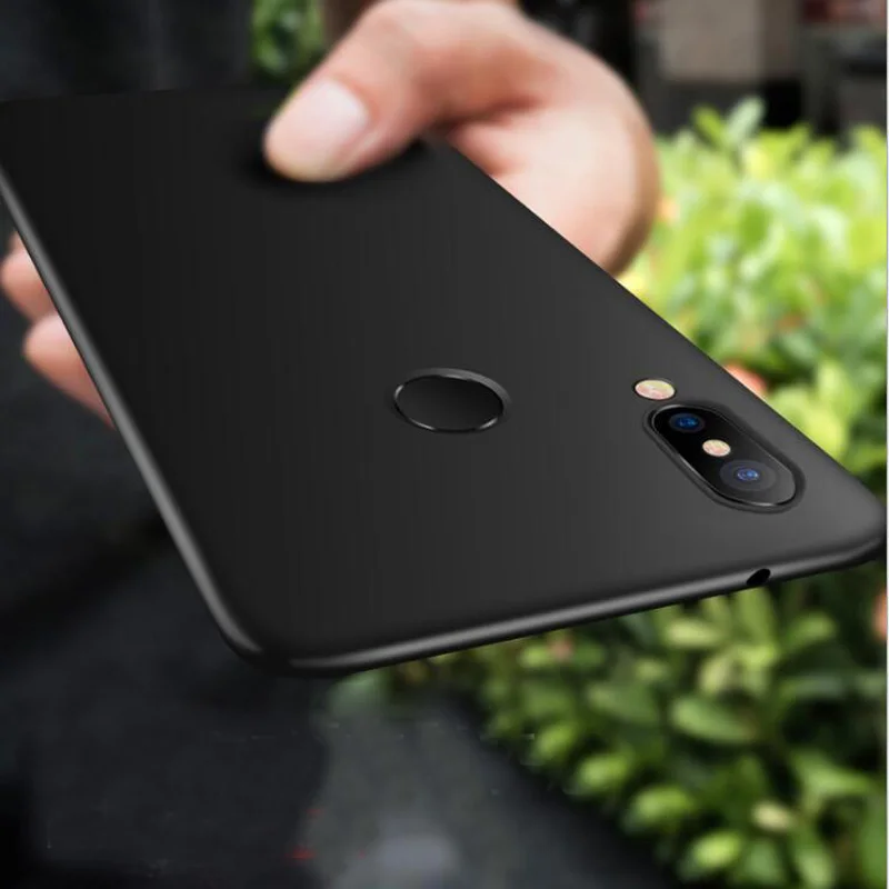 Чехол для Huawei P20 Lite P 20 противоударный силиконовый бампер из ТПУ матовая Броня Nova 3e