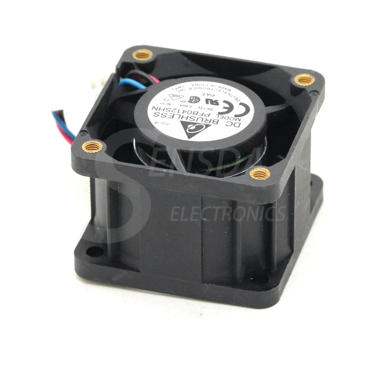 Для delta PFB0412SHN DY339 4 см 4028 12В 0.6A четырехпроводные pwm серверные промышленные Охлаждающие вентиляторы|industrial cooling