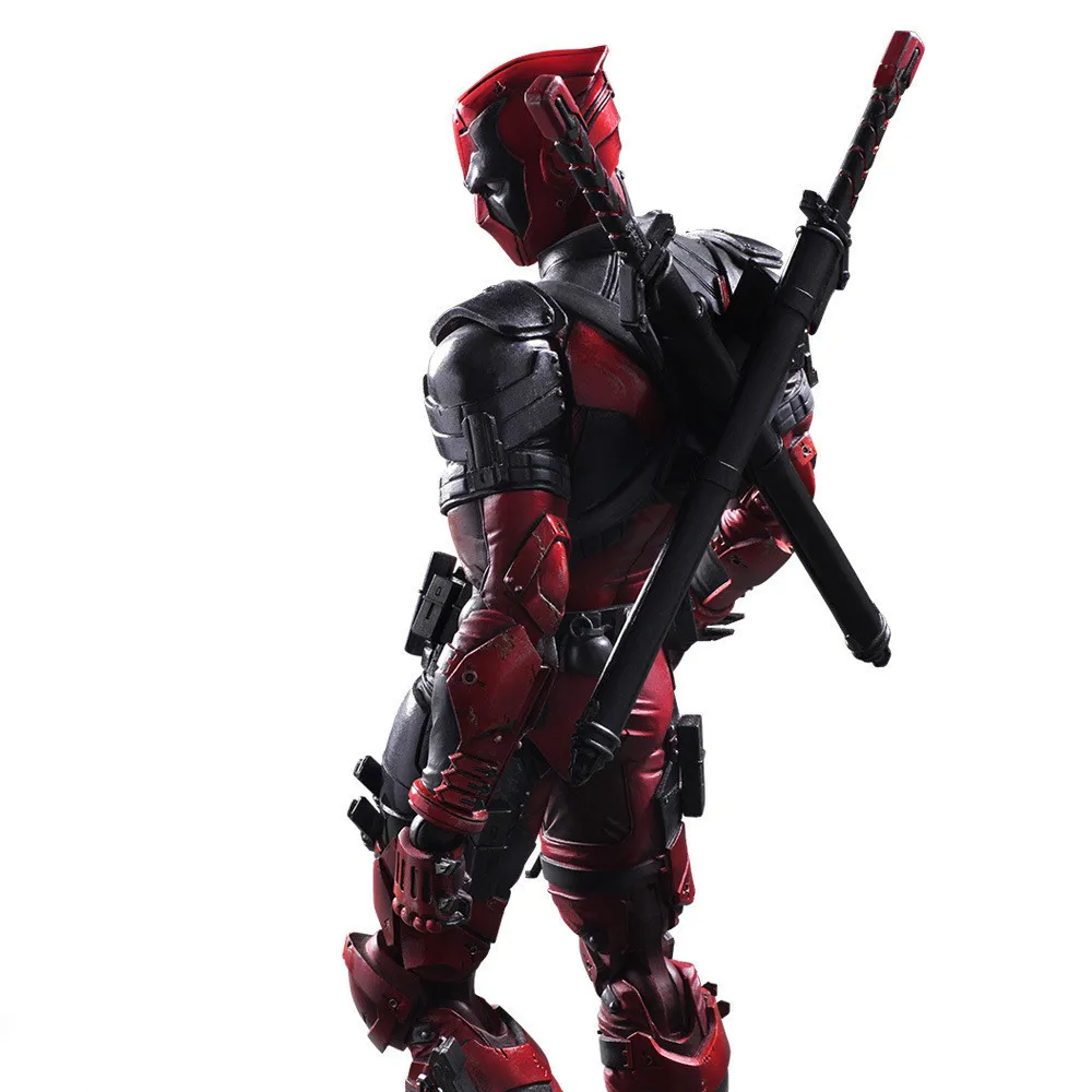 Фигурка Дэдпул Росомаха X men X-men Play Arts Kai Deadpool Wade Winston Wilson играть арт Кай ПВХ фигурка 26 см кукла игрушка