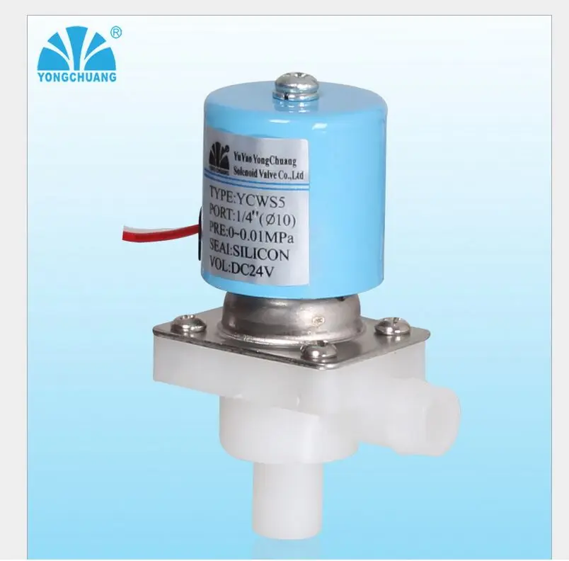 Нормально закрытые питьевые фонтаны прямоугольные низкого давления DC 24 В DN10