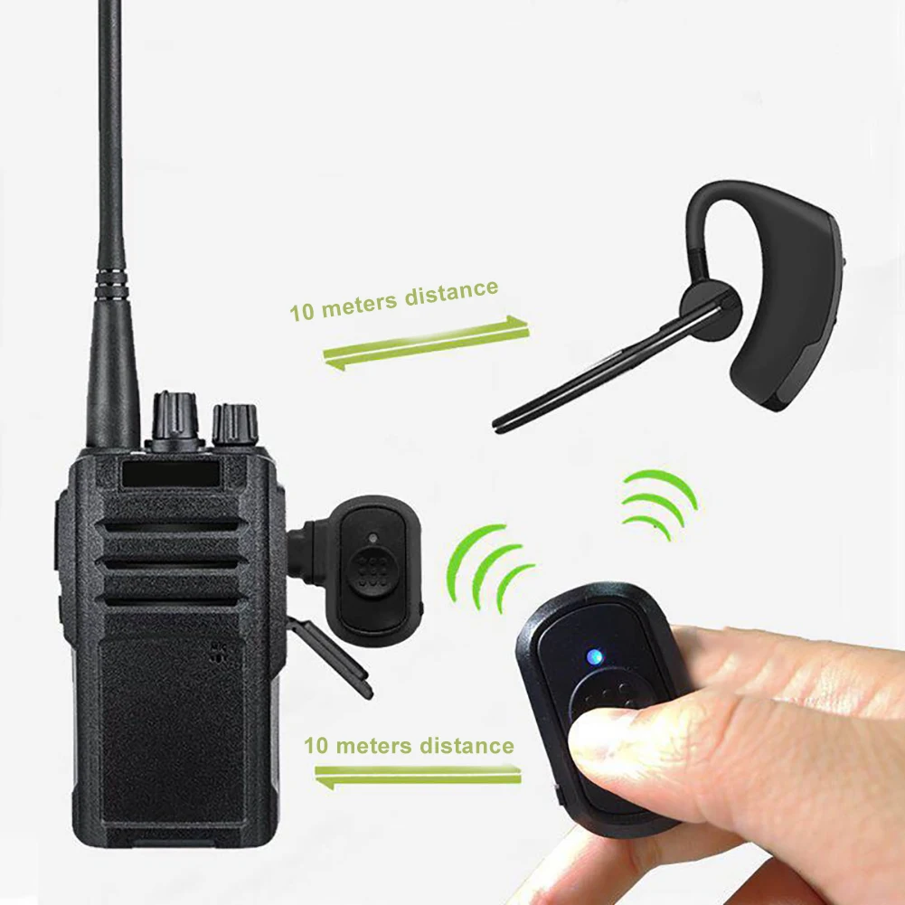 3 в 1 Bluetooth беспроводная гарнитура адаптер для наушников для Kenwood Walkie-Talkie Высокое качество