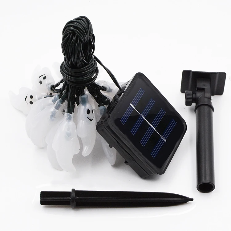 IP65 Waterproof grade 6M 20Led Ghost String Lamp Solar Outdoor Garden Light Halloween Powered Yard Party Patio Christmas | Лампы и
