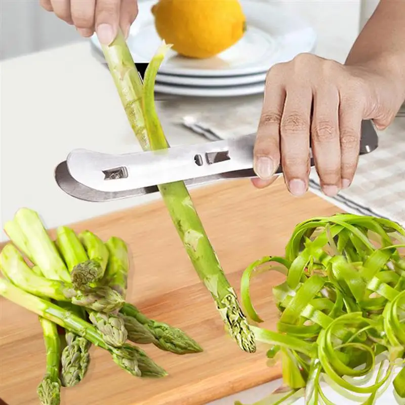Нержавеющая сталь овощечистки спаржа картофеля кухонный для удаления цедры