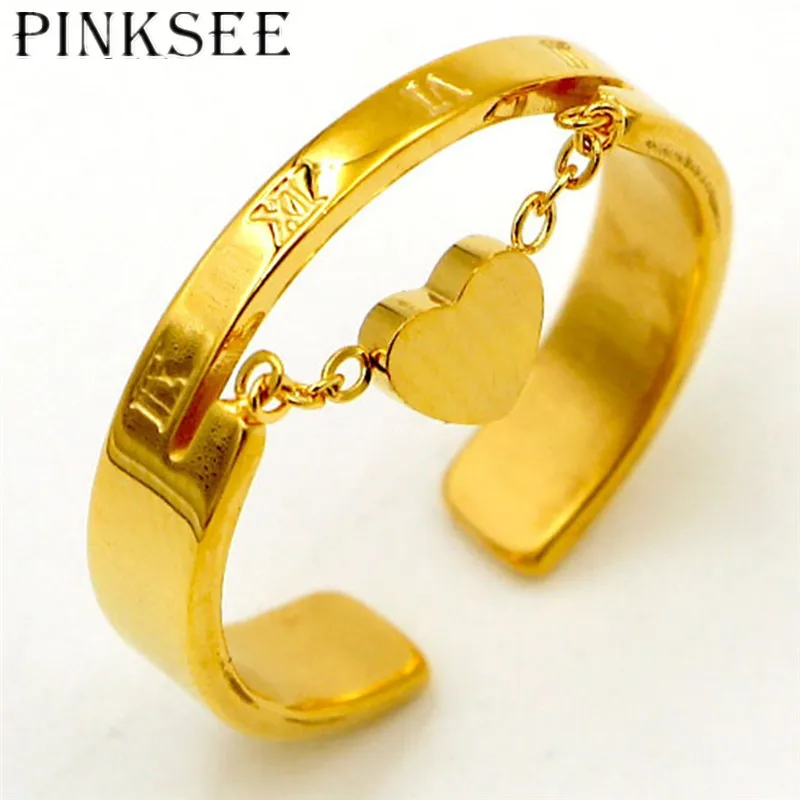 PINKSEE темпераментная Ослепительная фотозвеньевая цепочка кольца для женщин