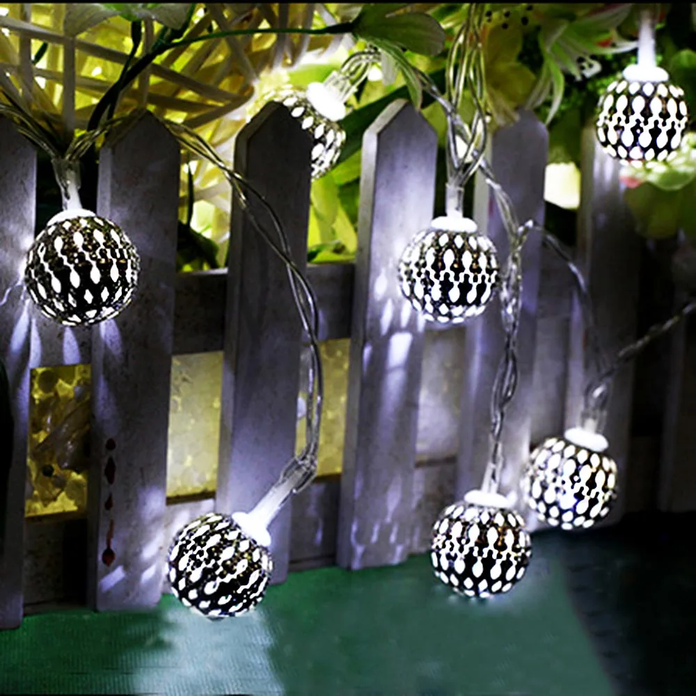 Светодиодный металлический праздничный светильник S 10 дюймов 2 5 см светодиодный