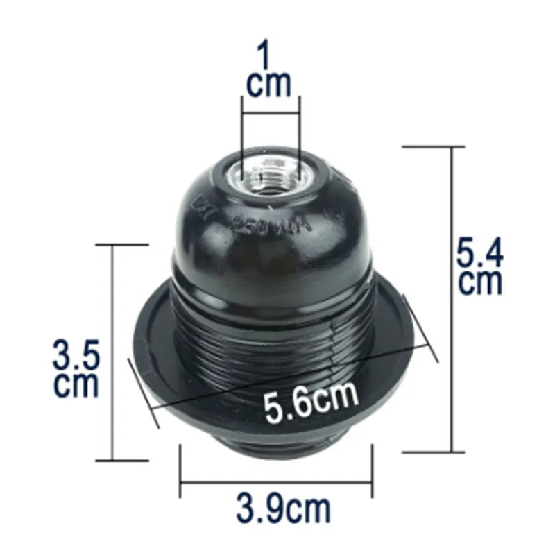 

Lamp Base Pendant Lamp Socket Vintage Industrial Lamp Holder Light Fitting For Home E14/E27 Bakelite
