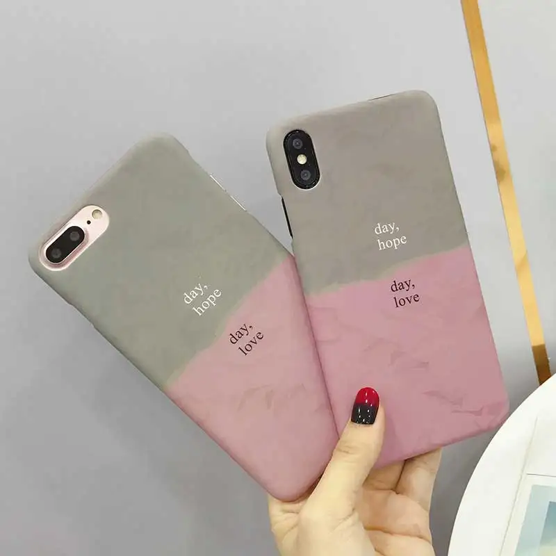 Чехлы Boucho для телефонов iphone XS MAX X XR цветной прошитый чехол с рисунком 6 6S 7 8 Plus