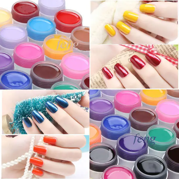 6 Набор из Цвета Декор УФ гель для ногтей превосходный лак #02|nail gel uv kit|nail glue gelnail