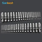 Дырокол Sanbest для работы с кожей, Толстая сталь ремесленный круглый, ленточная бумага одежда из полотна, Дырокол сделай сам AT00002
