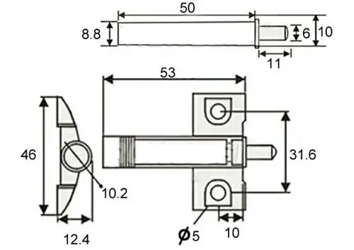 4 шт./лот поколение буфер Системы Открывания для дверей шкафов выдвижных ящиков