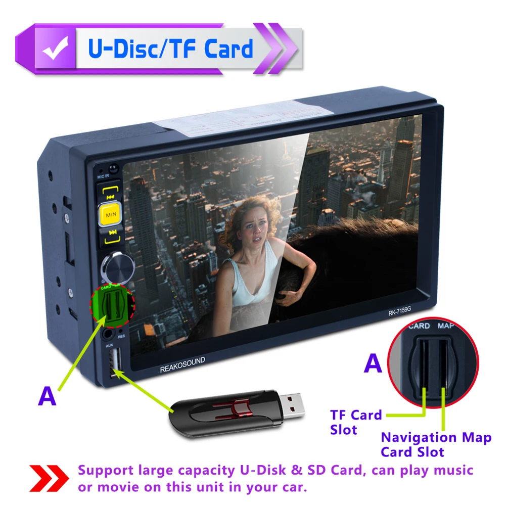 Универсальный 16G gps карты навигационная карта для Micro SD класс 10 TF последняя карта для WinCE автомобильный dvd-плеер навигация Россия Испания
