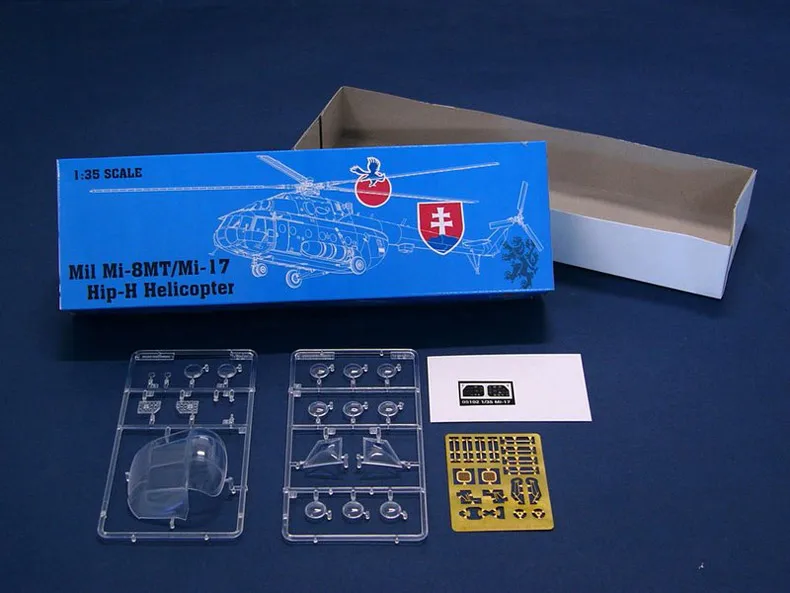 Trumpeter 1:35 Масштаб Модель самолета Mi-8MT/Mi-17 Hip-H сборки модель вертолета DIY 05102